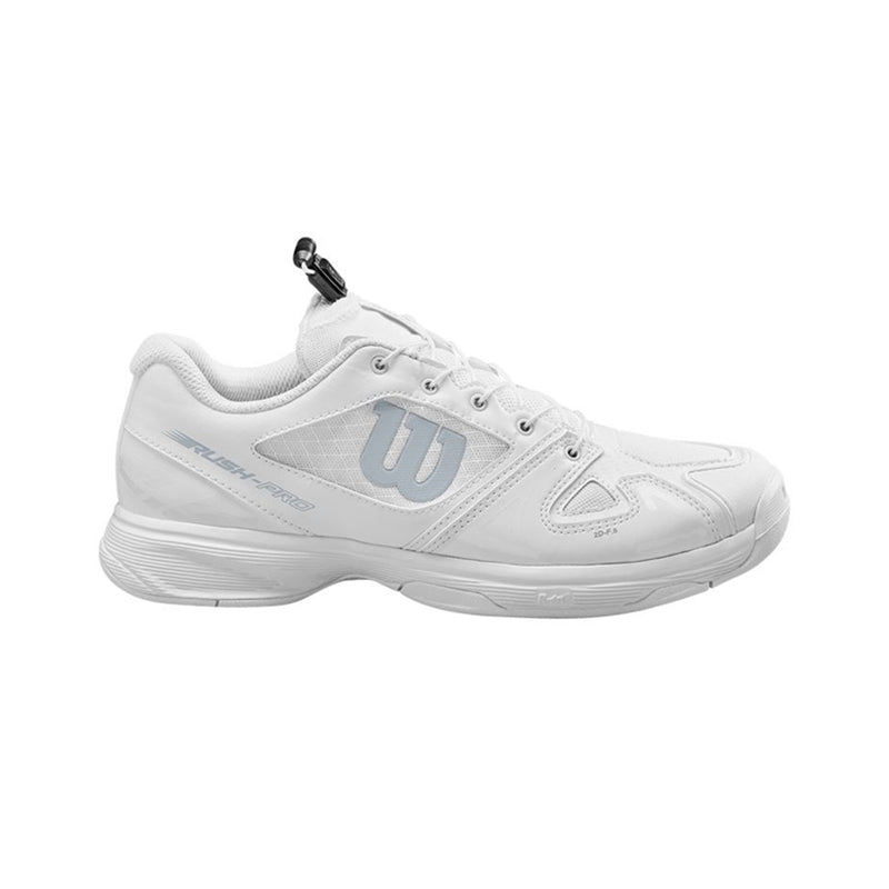 Wilson Rush Pro Junior QL white/Pearl blue - Tennisbutiken